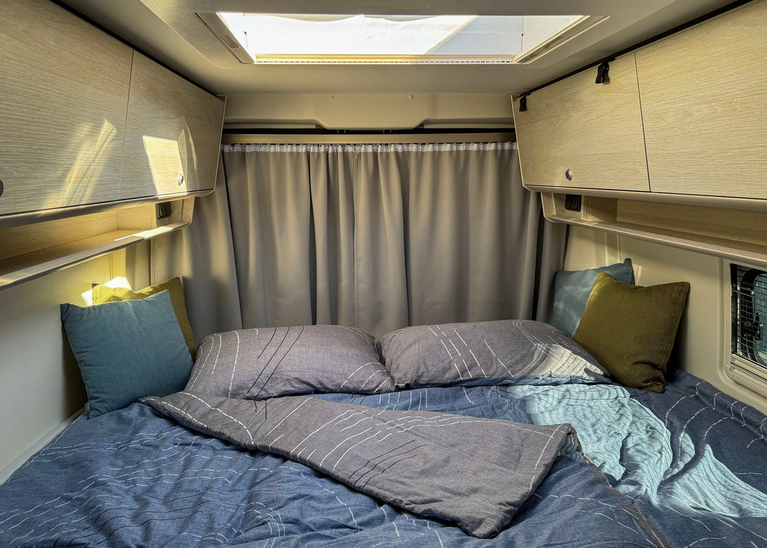 Gesunde und erholsame Auszeit in der Camper Van Schlafkoje