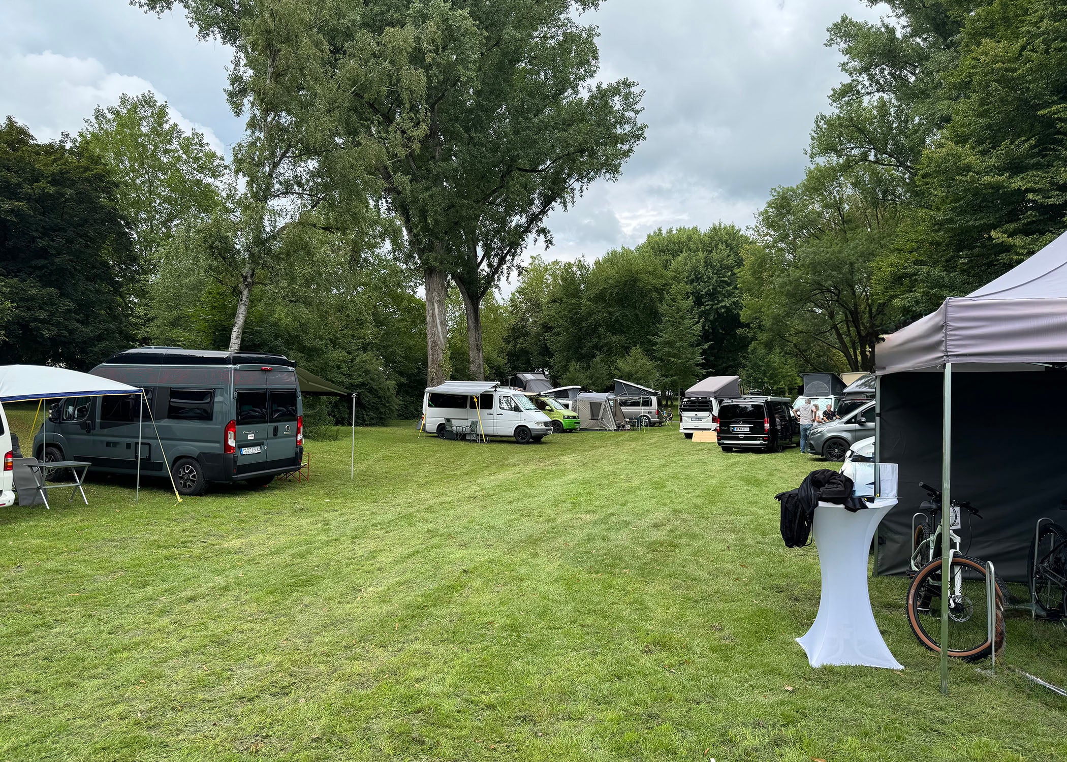 Bus Festival Göppingen Gelände.
