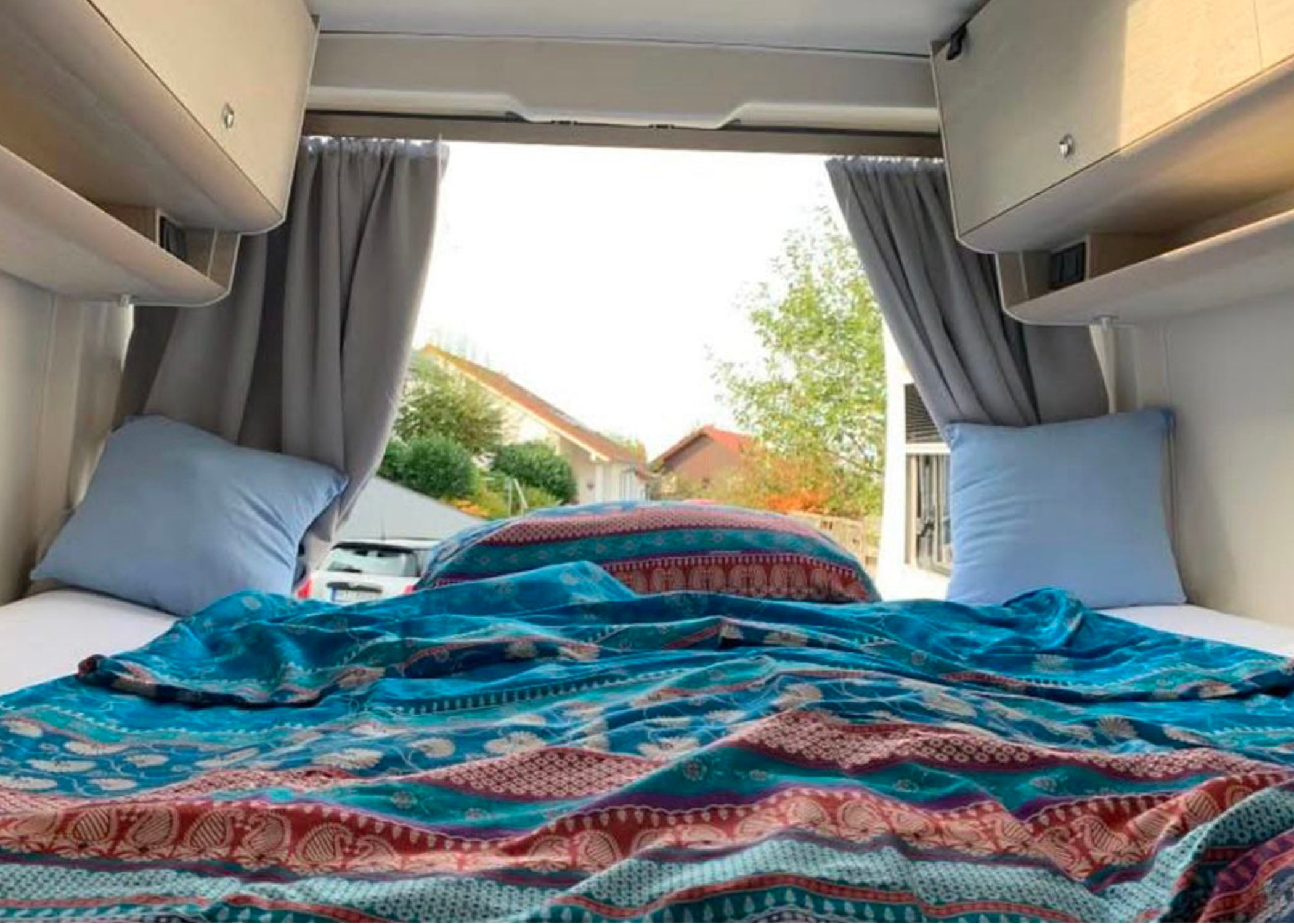 Kundenbild Modularer Befestigungshalter am Heck eines Kastenwagens