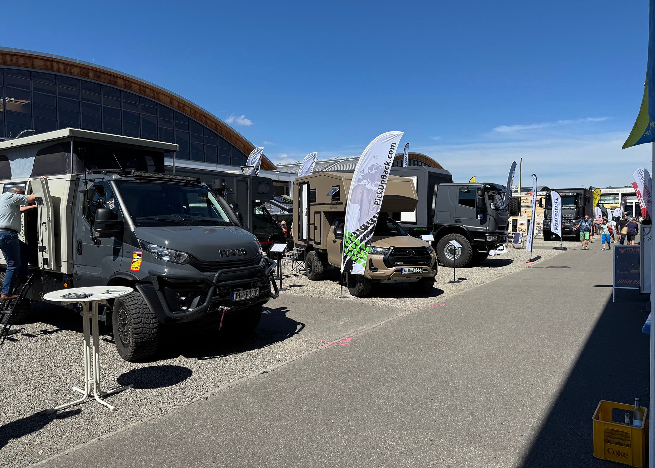 Bild von der Messe in Friedrichshafen.